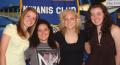 From left to right; Megan Coite, Alyra Memoli, Stephanie Nevadinsky, Stormie Futch 